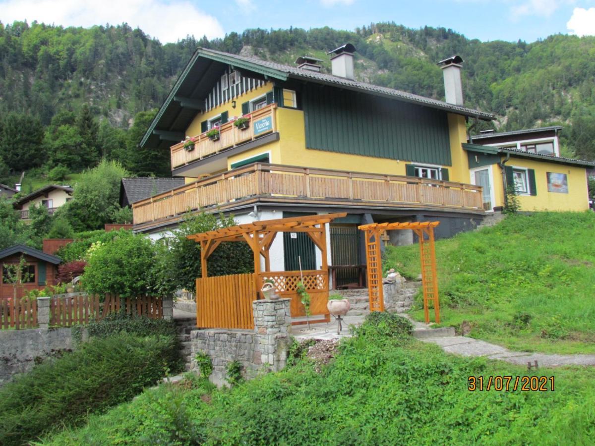 Ferienwohnung Haus Victoria Sankt Gilgen Exterior foto