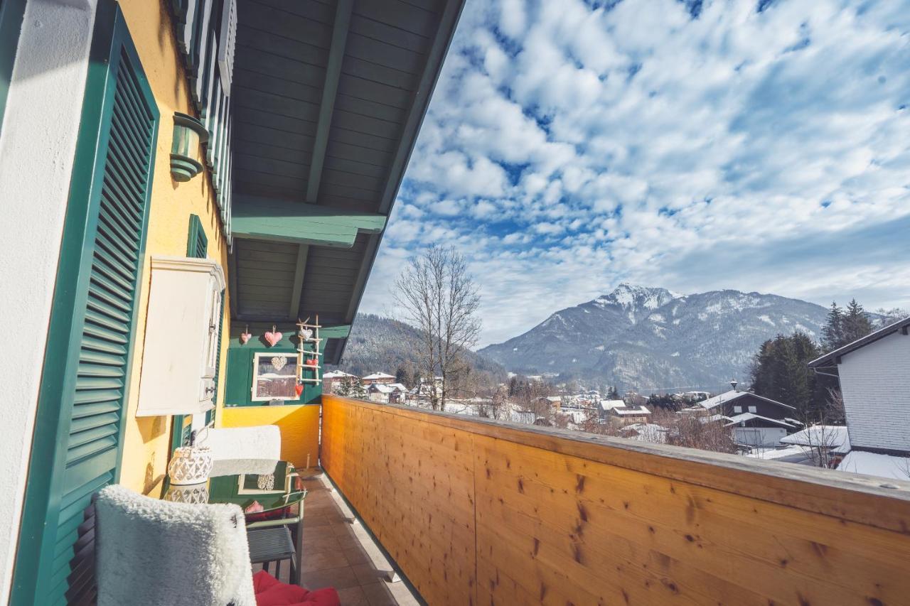 Ferienwohnung Haus Victoria Sankt Gilgen Exterior foto